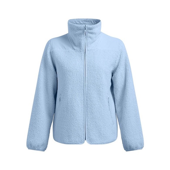 Under Armour Jackets & Blazers - 🆕 NWT Under Armour Women's Sky Blue Teddy Jacket